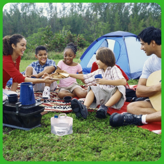 collapsible water container